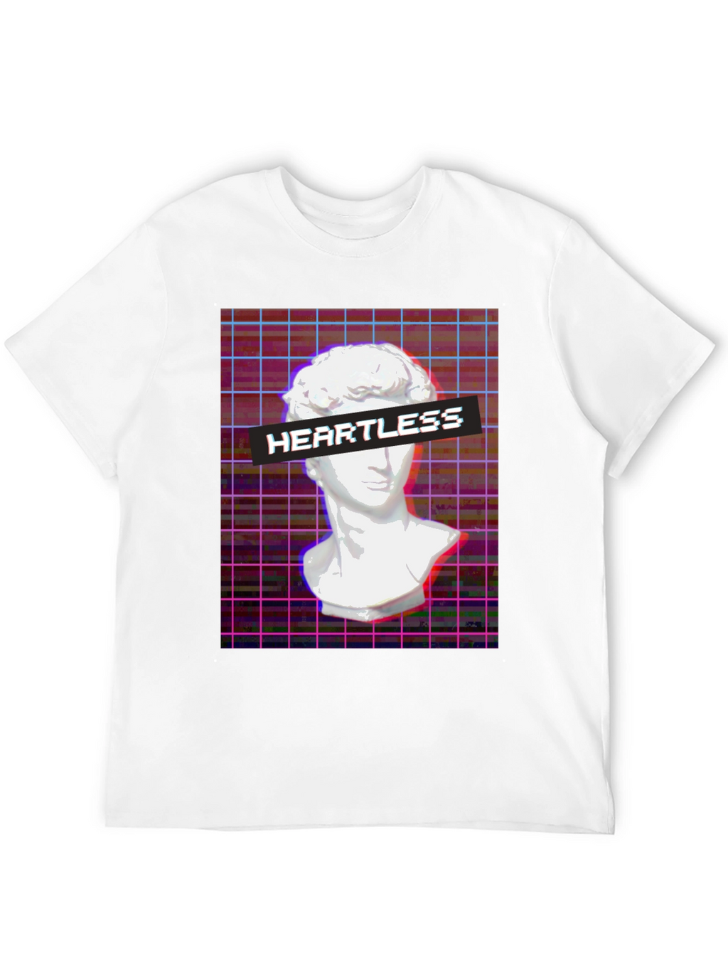 Heartless Graphic Tee - Vaporwave Aesthetic T-Shirt
