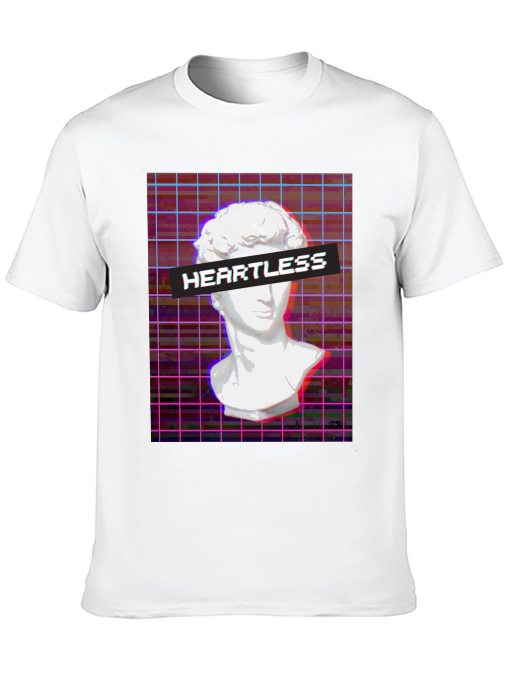 Heartless Graphic Tee - Vaporwave Aesthetic T-Shirt