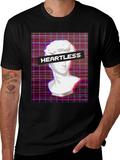 Heartless Graphic Tee - Vaporwave Aesthetic T-Shirt
