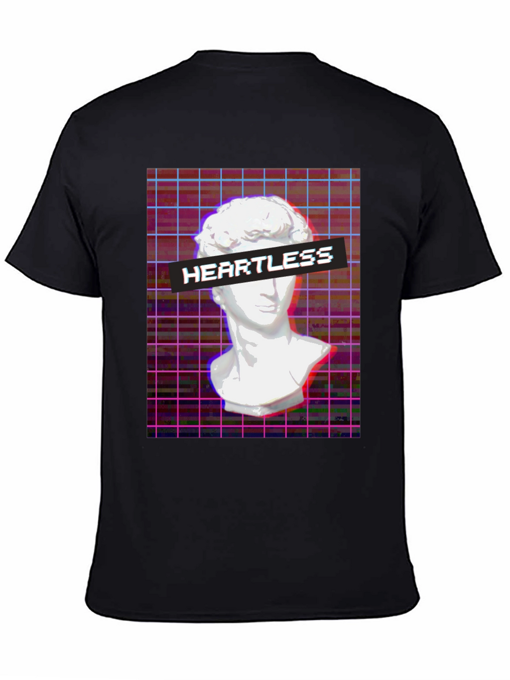 Heartless Graphic Tee - Vaporwave Aesthetic T-Shirt