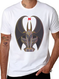 Gargoyle Graphic Tee - Gothic Style