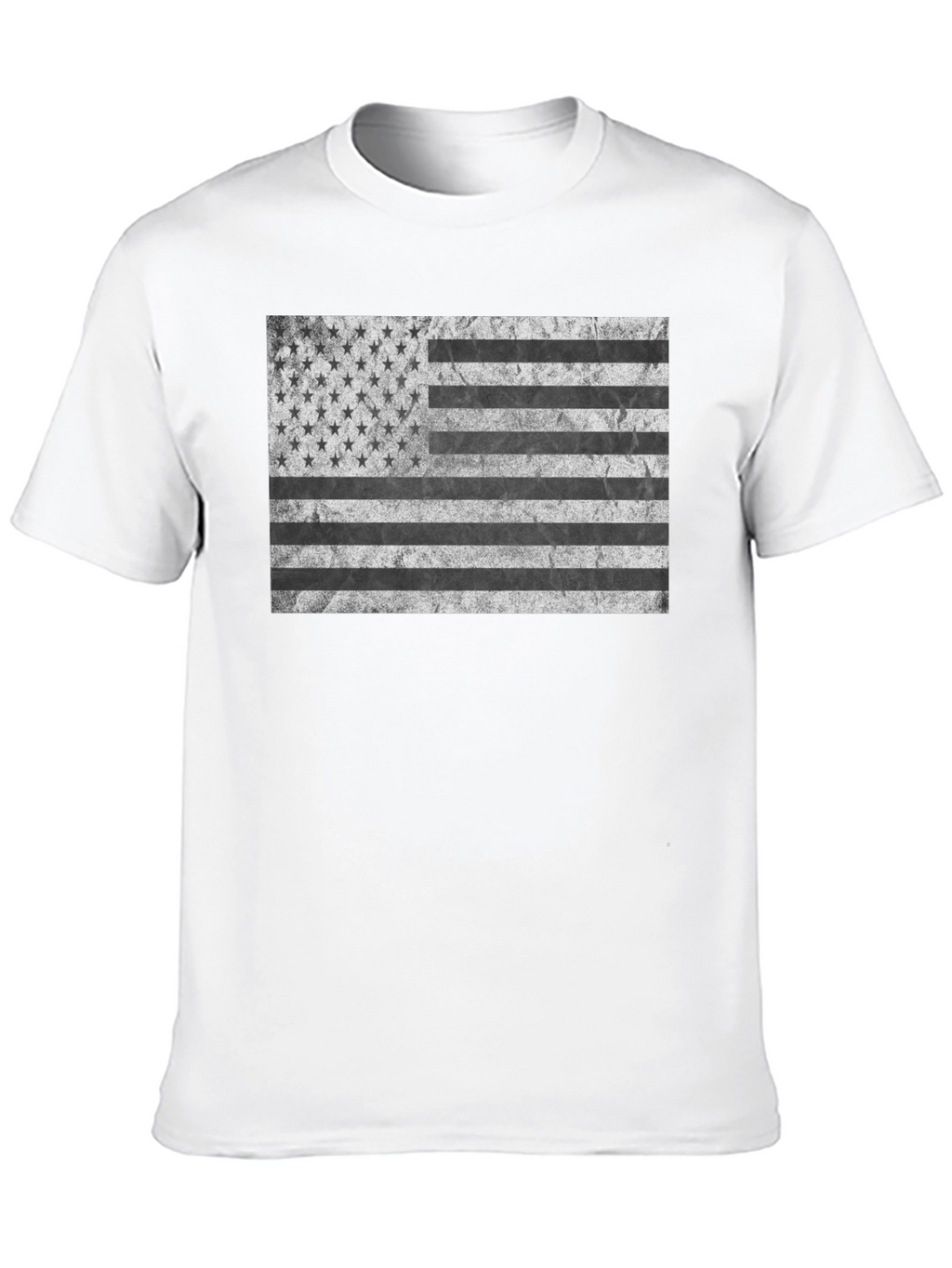 Distressed American Flag Graphic Tee