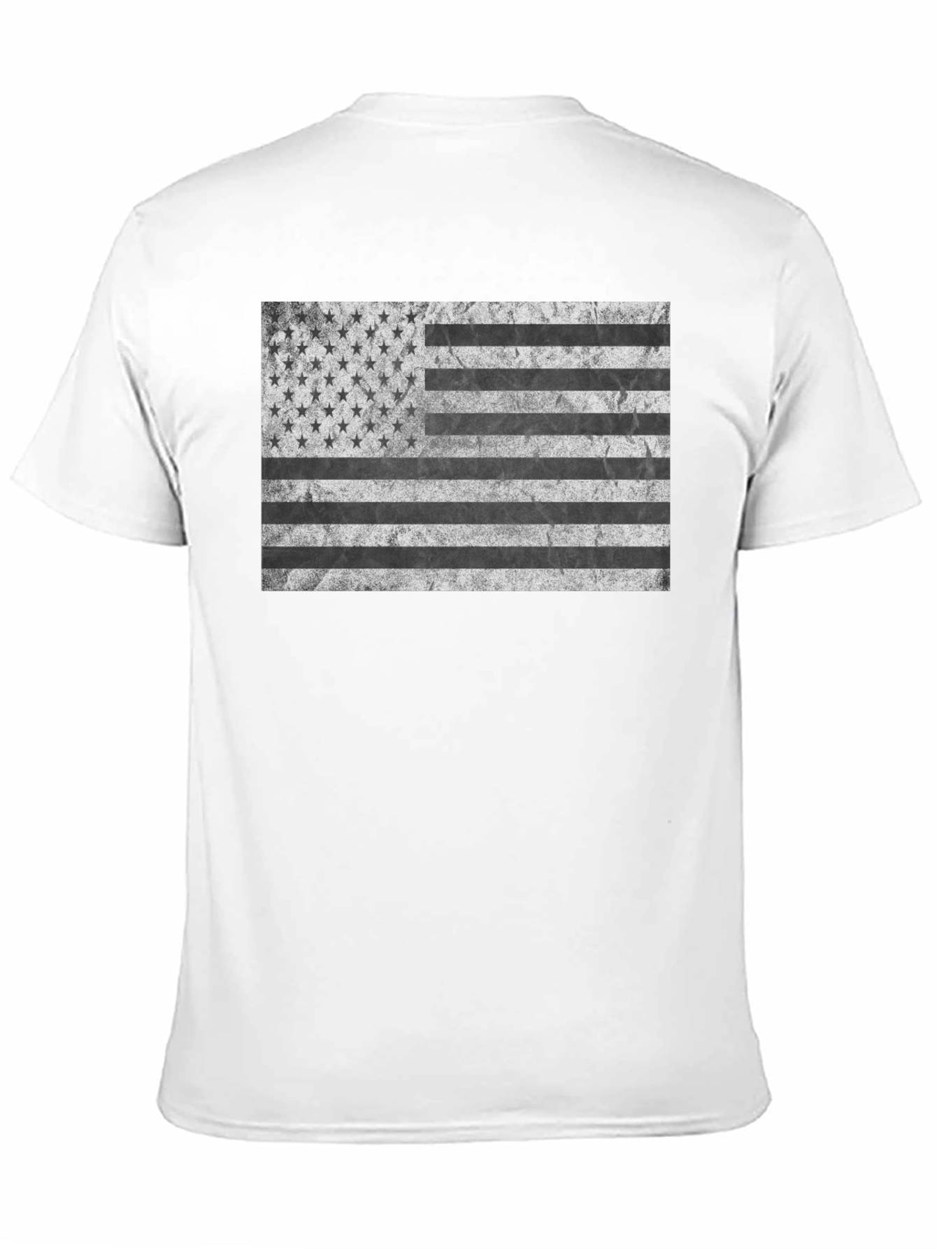 Distressed American Flag Graphic Tee
