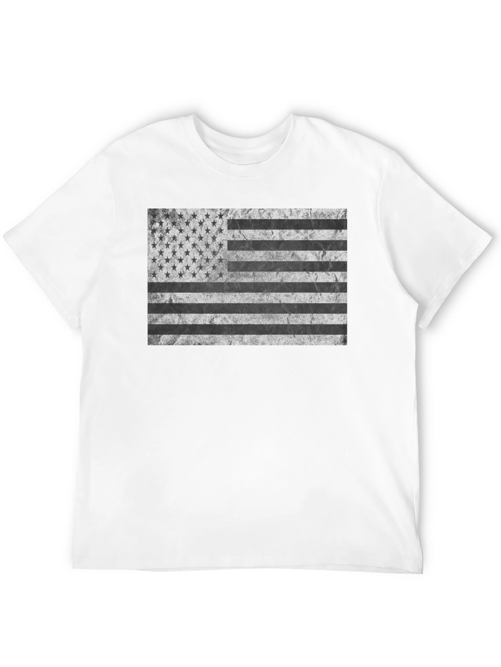Distressed American Flag Graphic Tee
