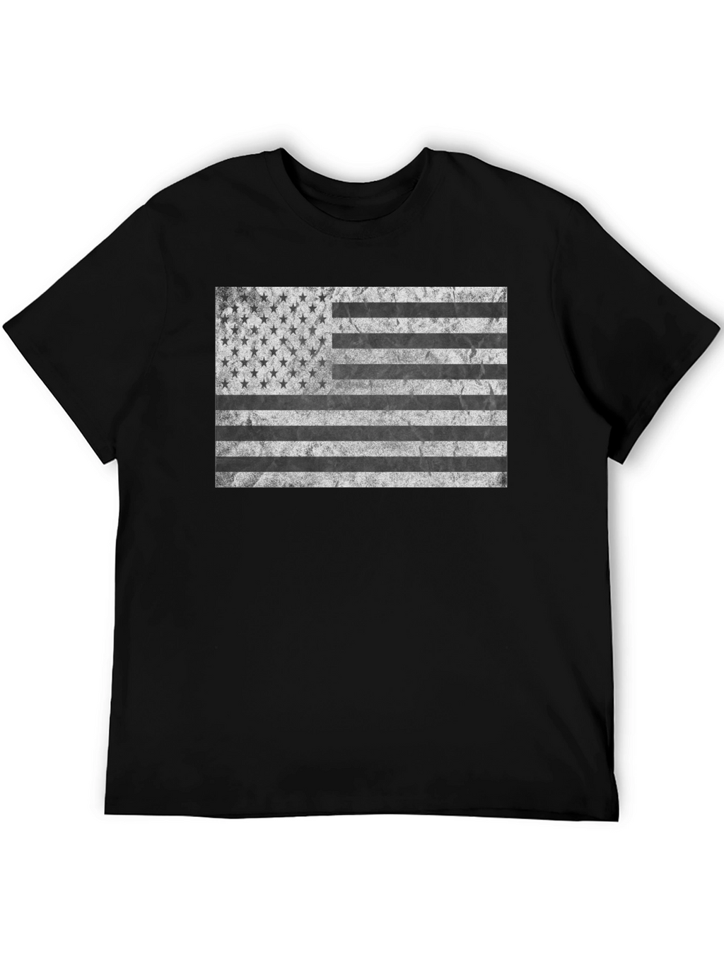 Distressed American Flag Graphic Tee