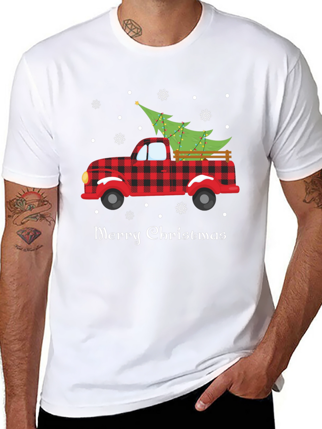 Merry Christmas Truck T-Shirt