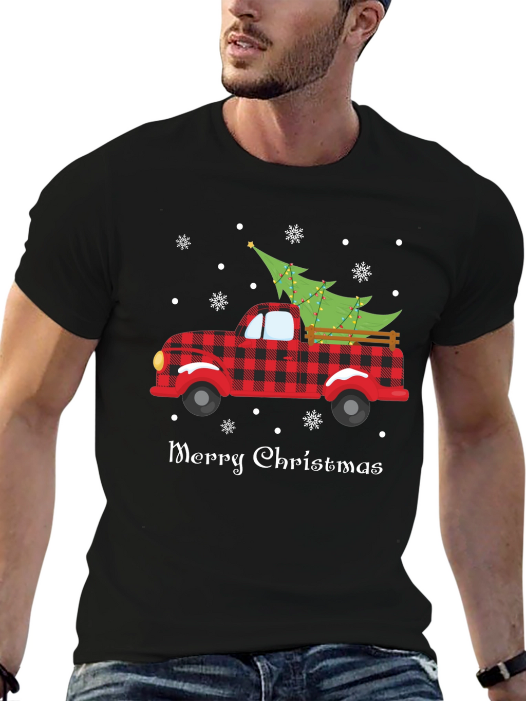 Merry Christmas Truck T-Shirt