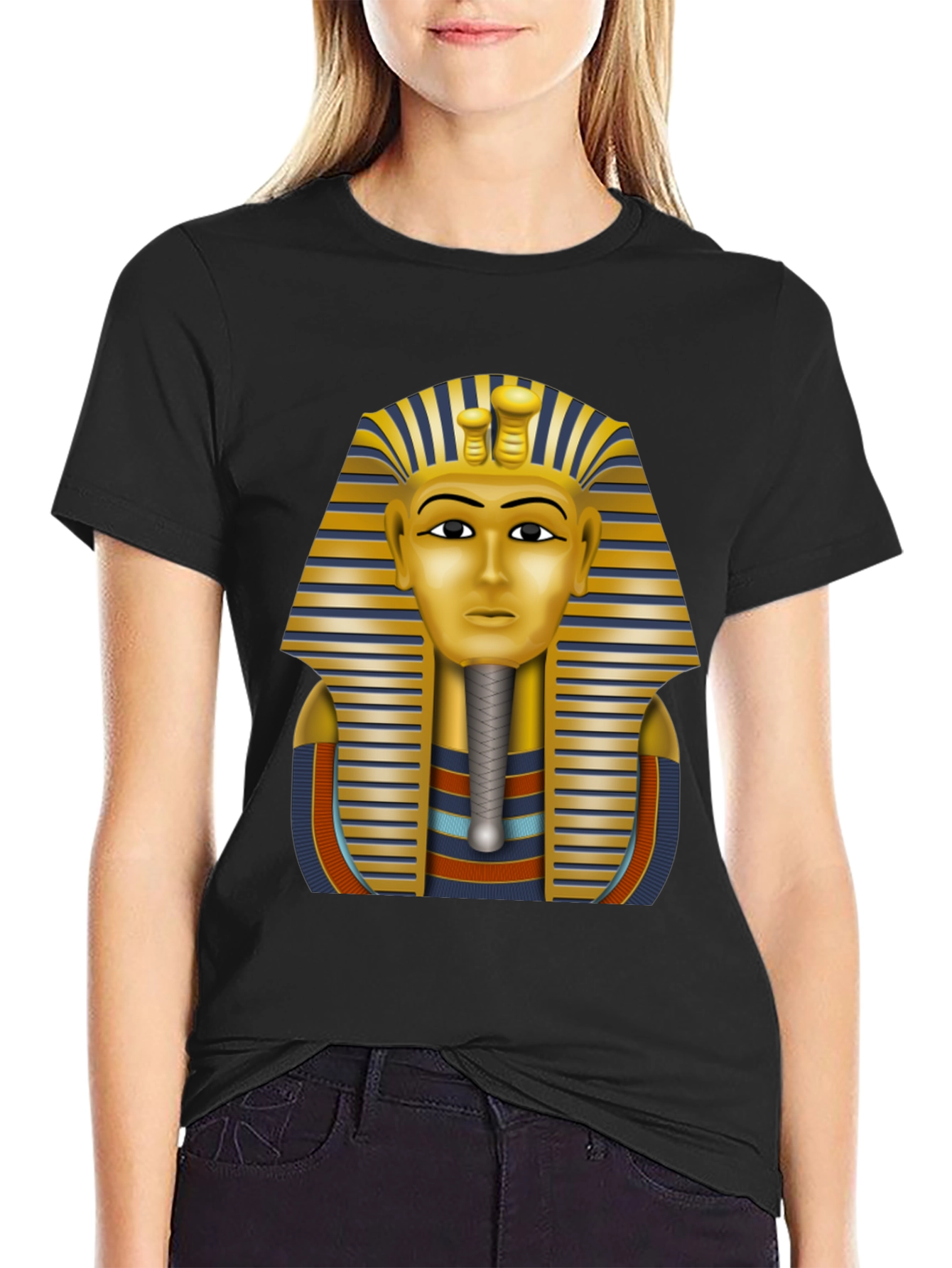 King Tut Graphic Tee - Ancient Egypt Pharaoh T-Shirt