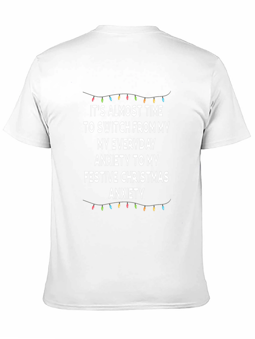 Festive Christmas Anxiety T-Shirt