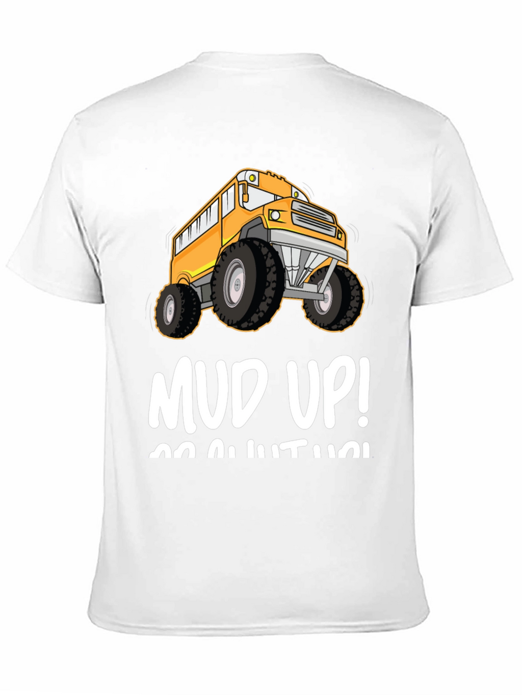 Mud Up! Monster School Bus T-Shirt
