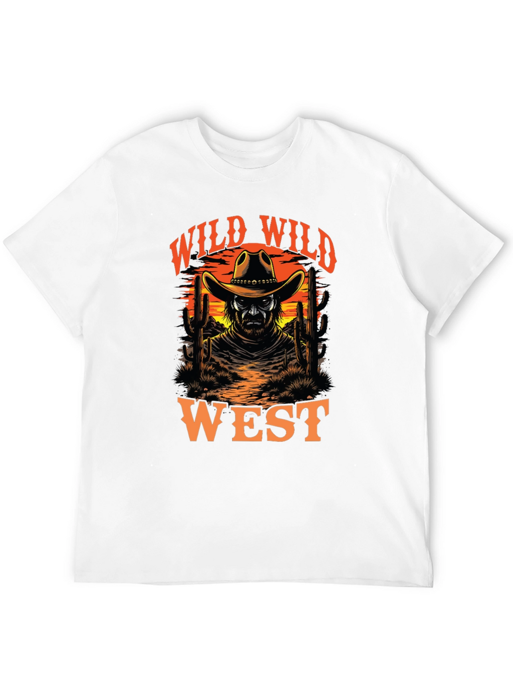 Wild West Cowboy Graphic Tee
