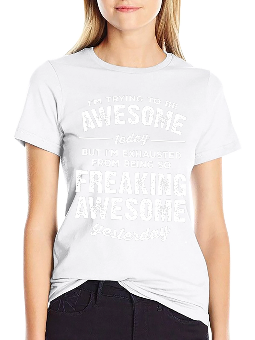 Awesome Yesterday T-Shirt - Funny Graphic Tee
