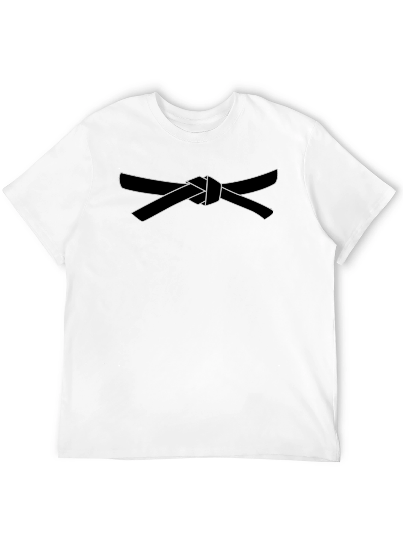 Karate Belt T-Shirt - Black Martial Arts Tee