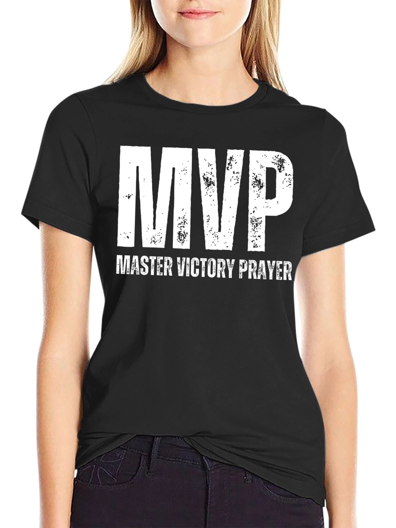 MVP Master Victory Prayer Graphic T-Shirt