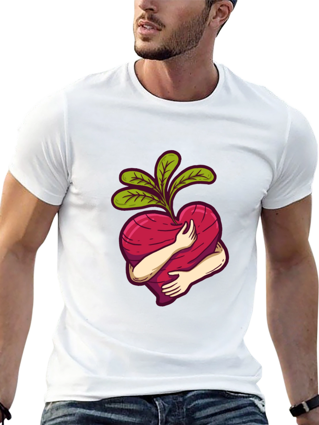 Hug a Beet T-Shirt - Embrace the Root!