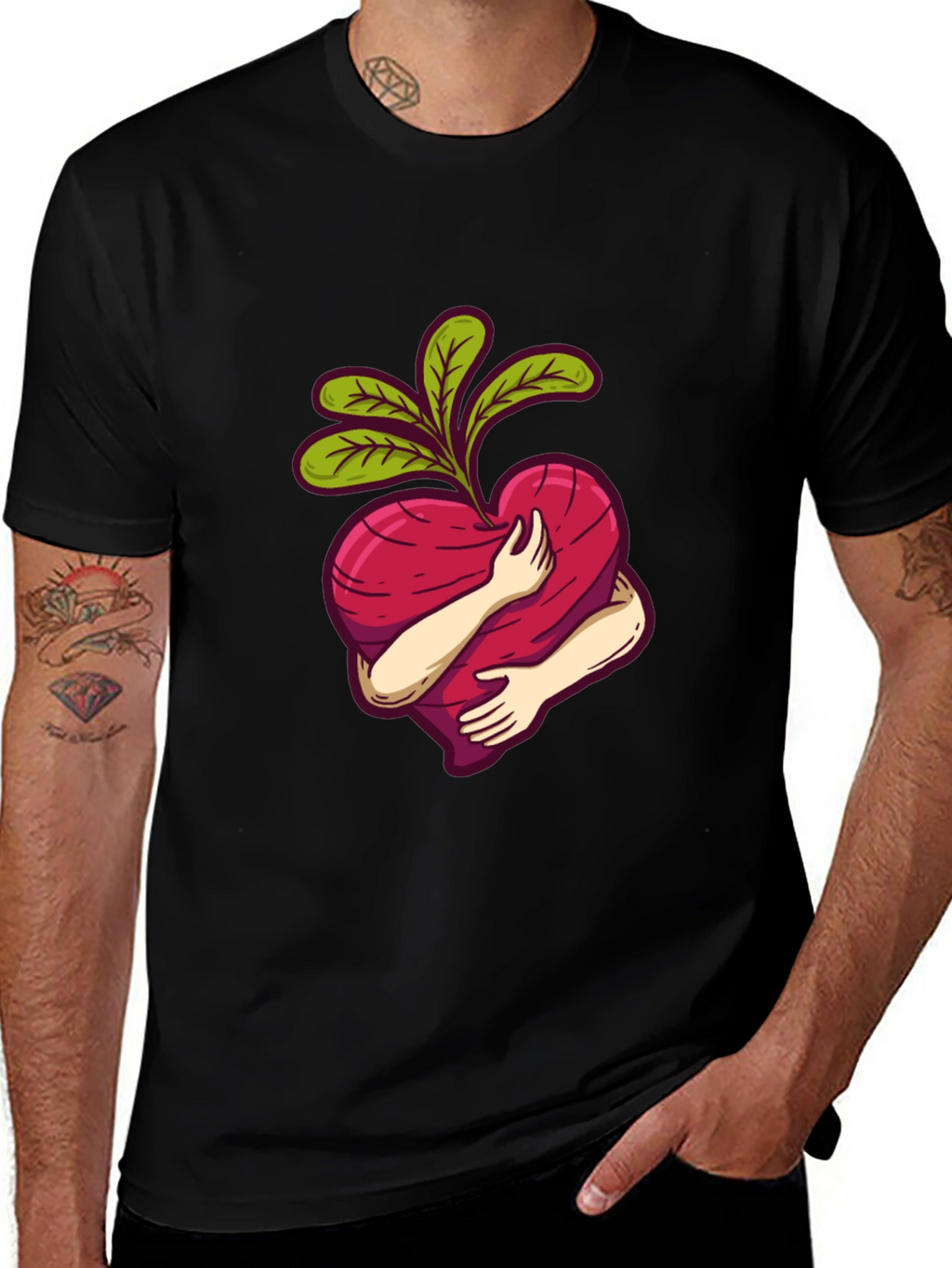 Hug a Beet T-Shirt - Embrace the Root!