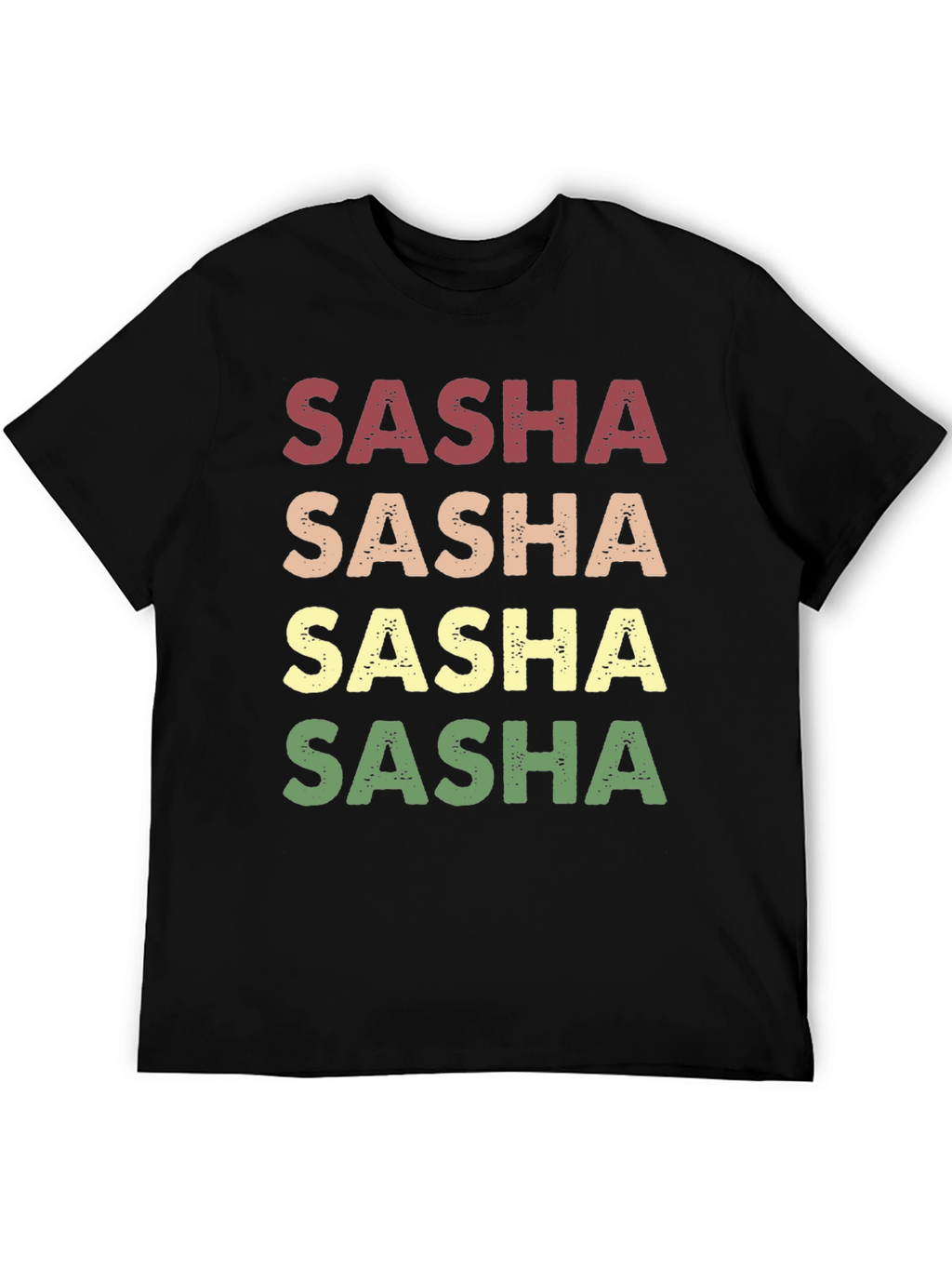 Sasha Retro Name T-Shirt