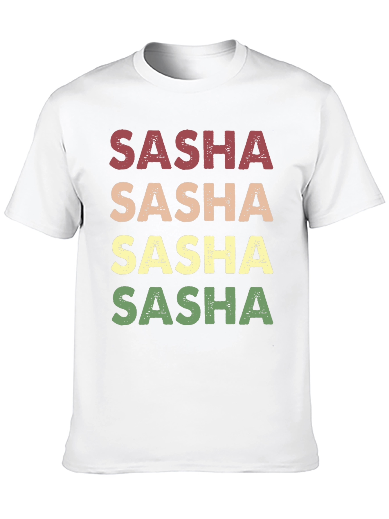 Sasha Retro Name T-Shirt