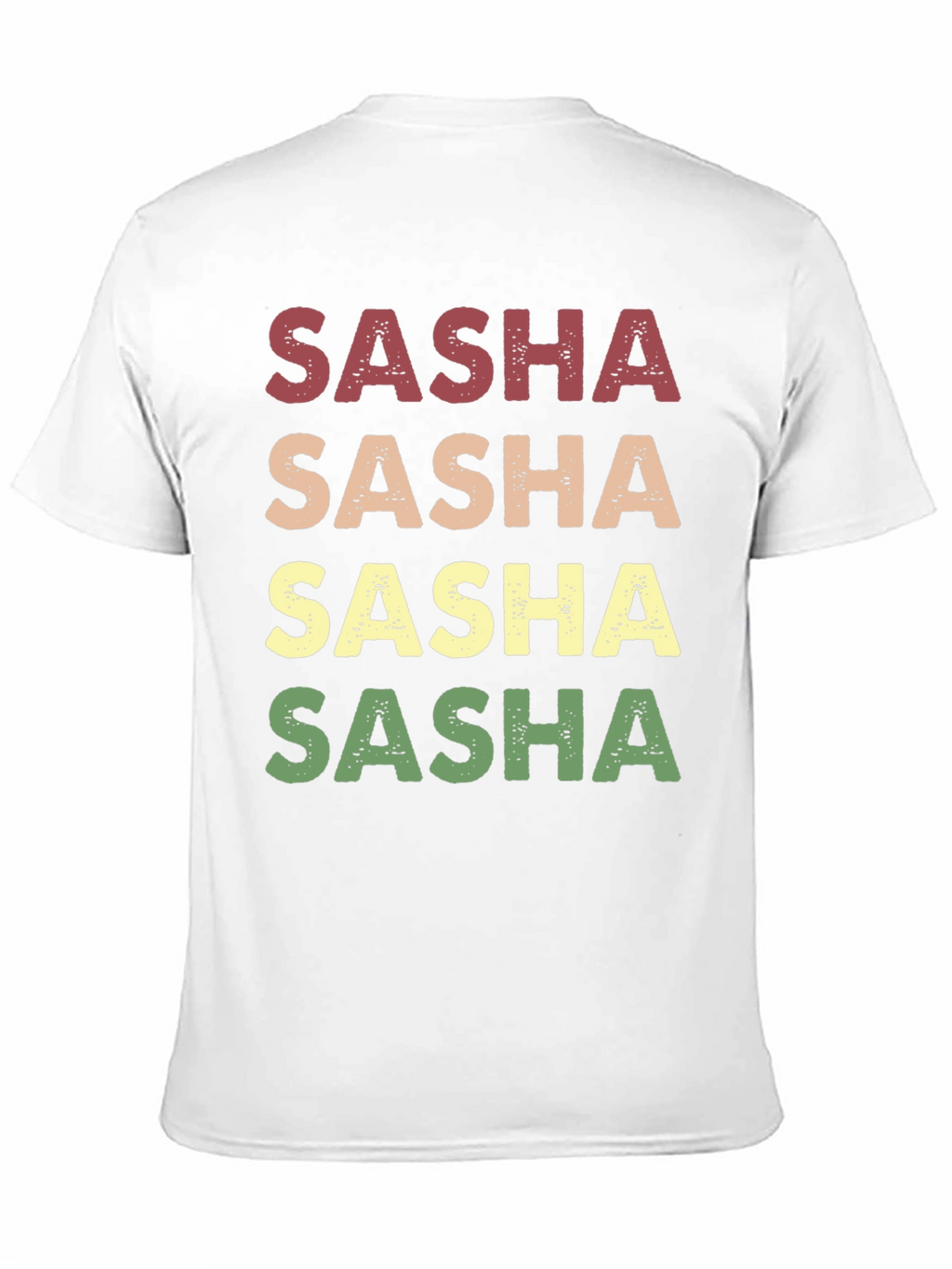 Sasha Retro Name T-Shirt