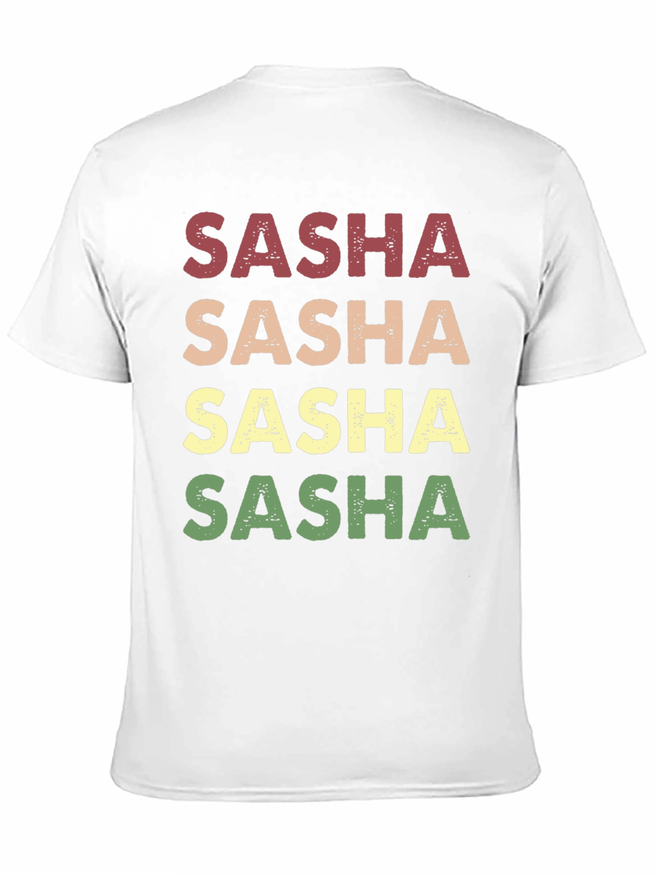 Sasha Retro Name T-Shirt