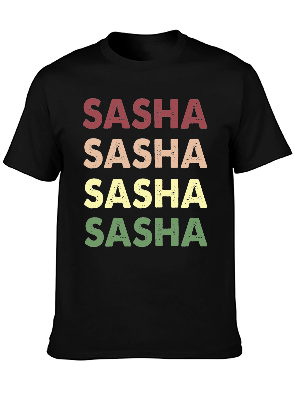 Sasha Retro Name T-Shirt