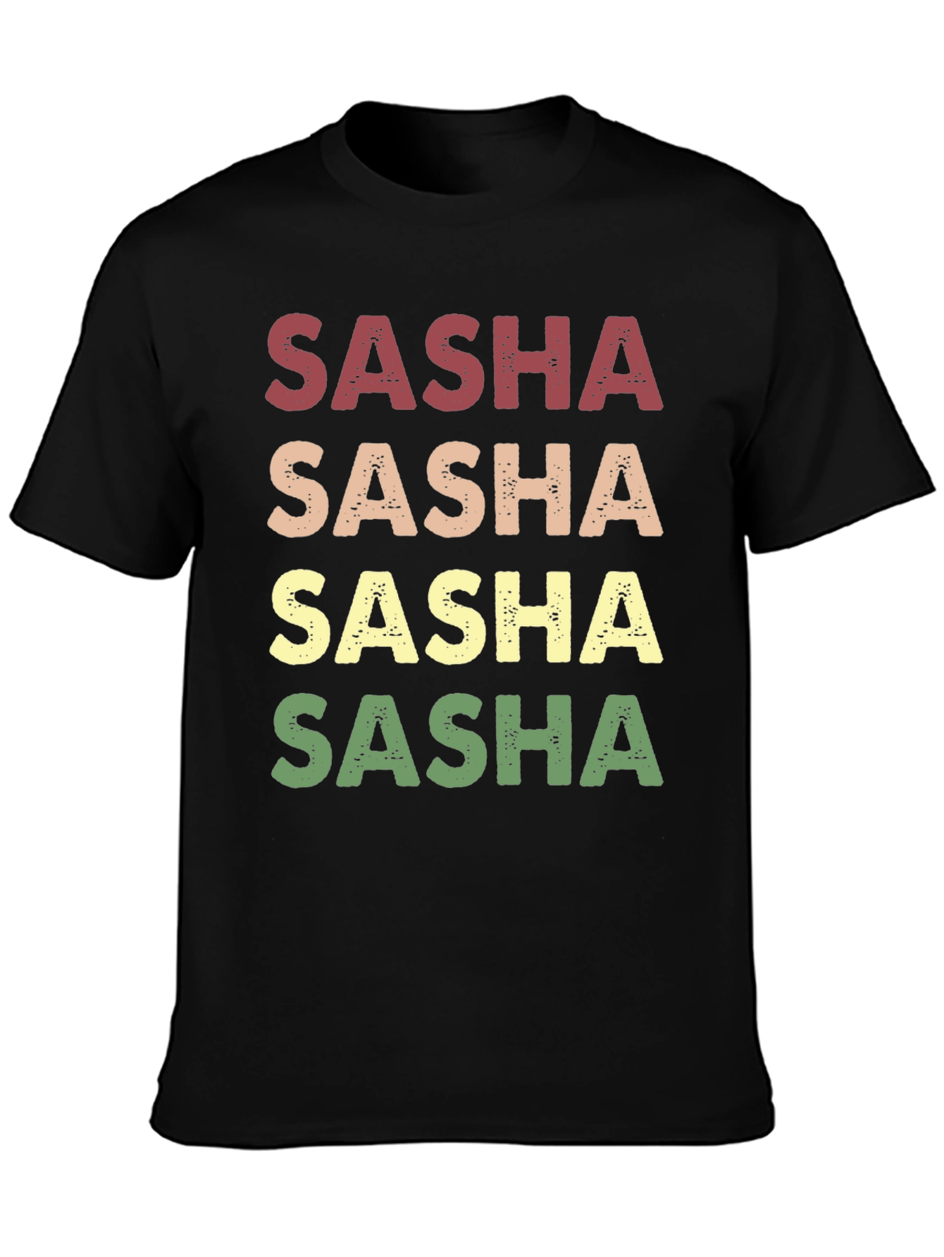 Sasha Retro Name T-Shirt