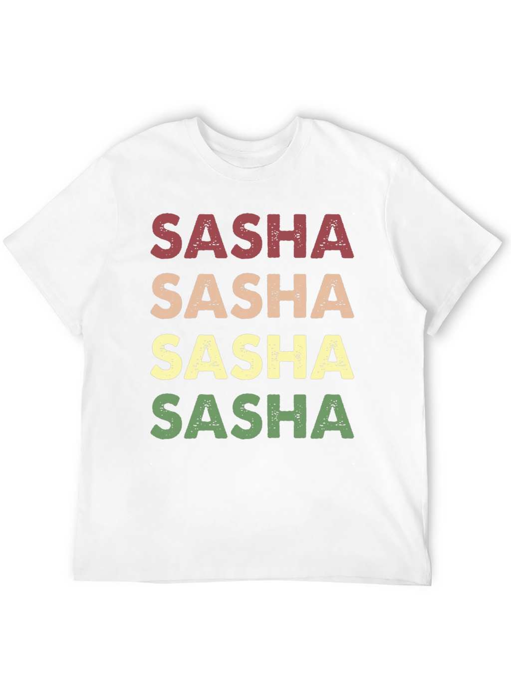 Sasha Retro Name T-Shirt