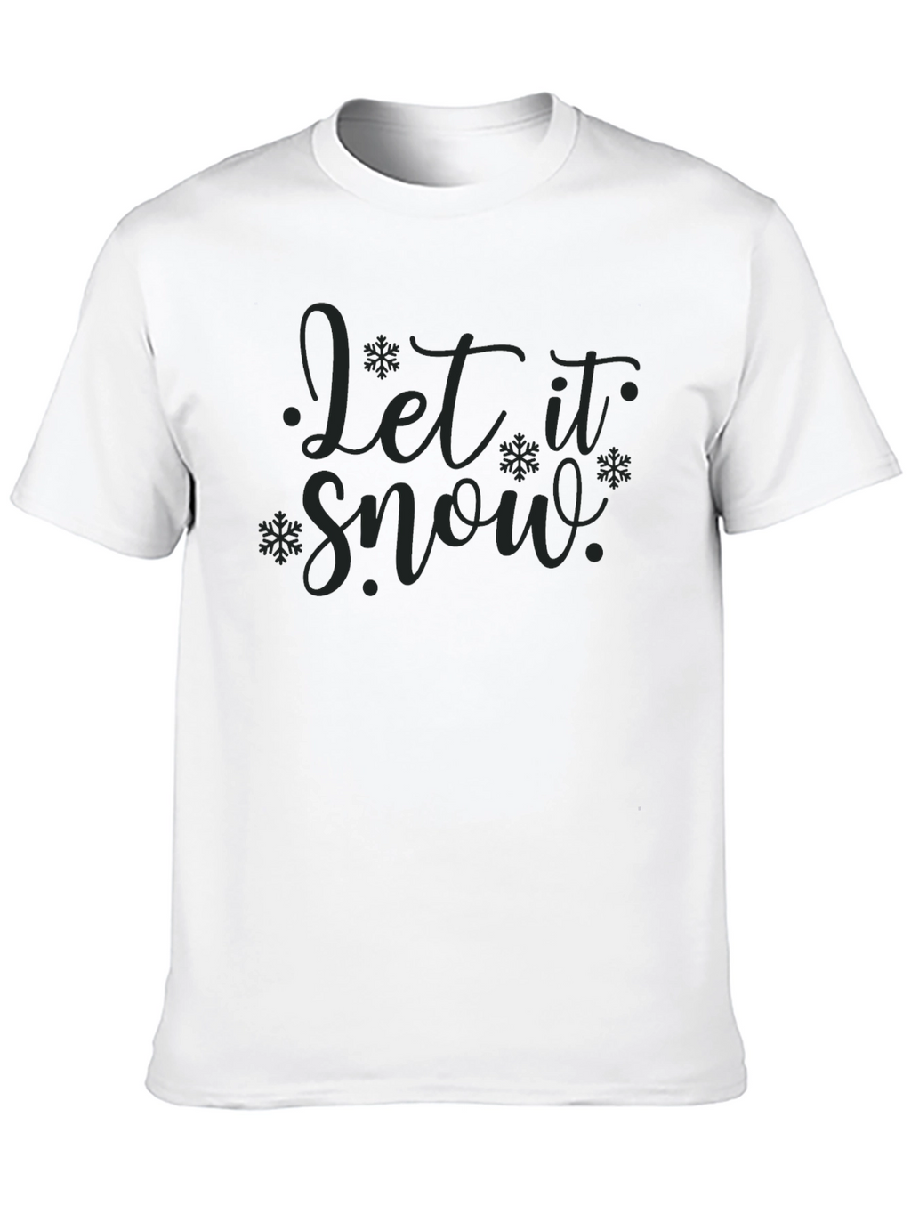 Let It Snow Christmas Graphic Tee