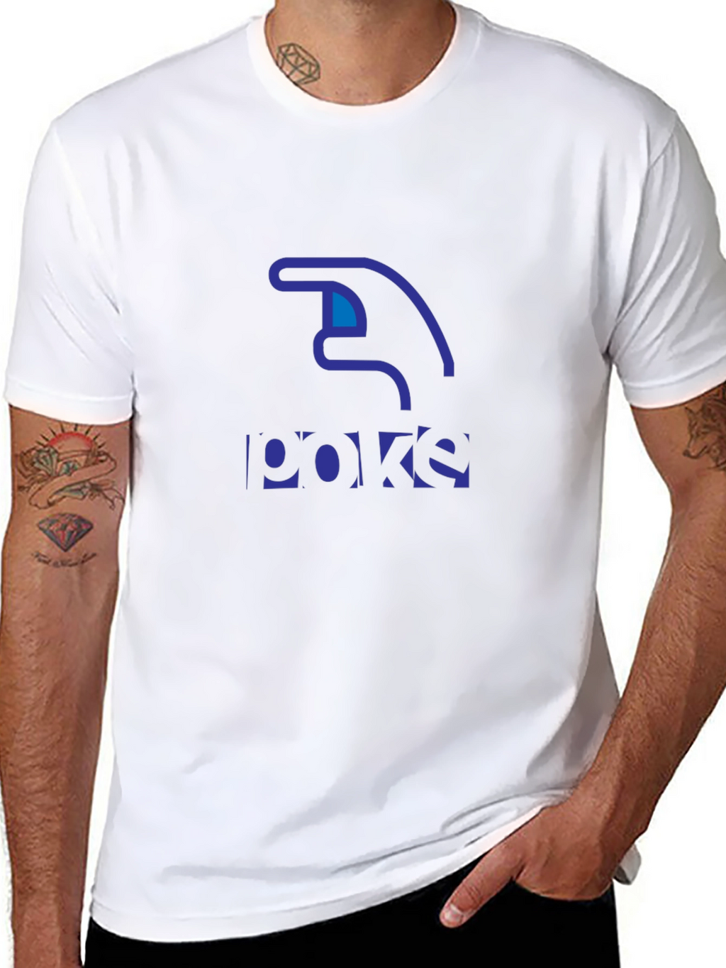 Poke T-Shirt - Funny Graphic Tee