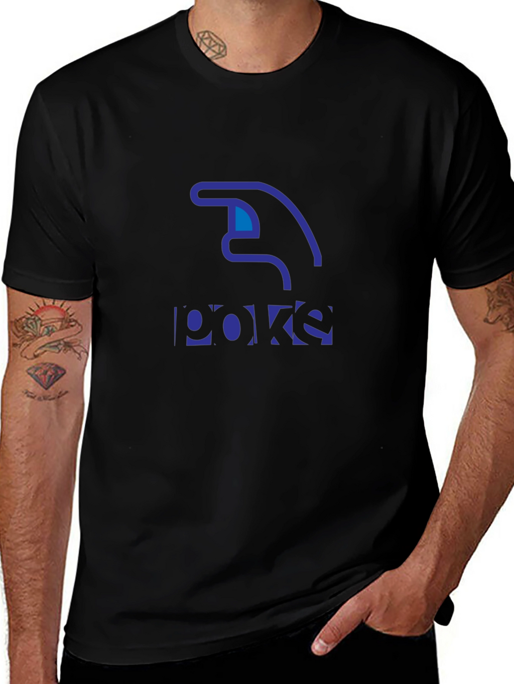 Poke T-Shirt - Funny Graphic Tee