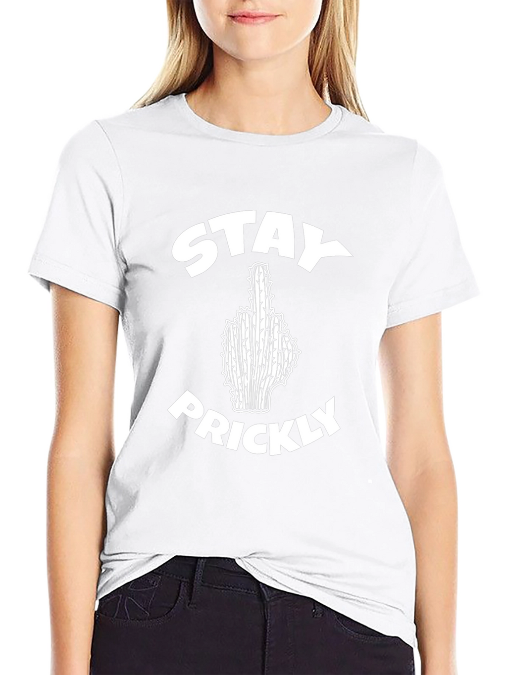 Stay Prickly Black T-Shirt