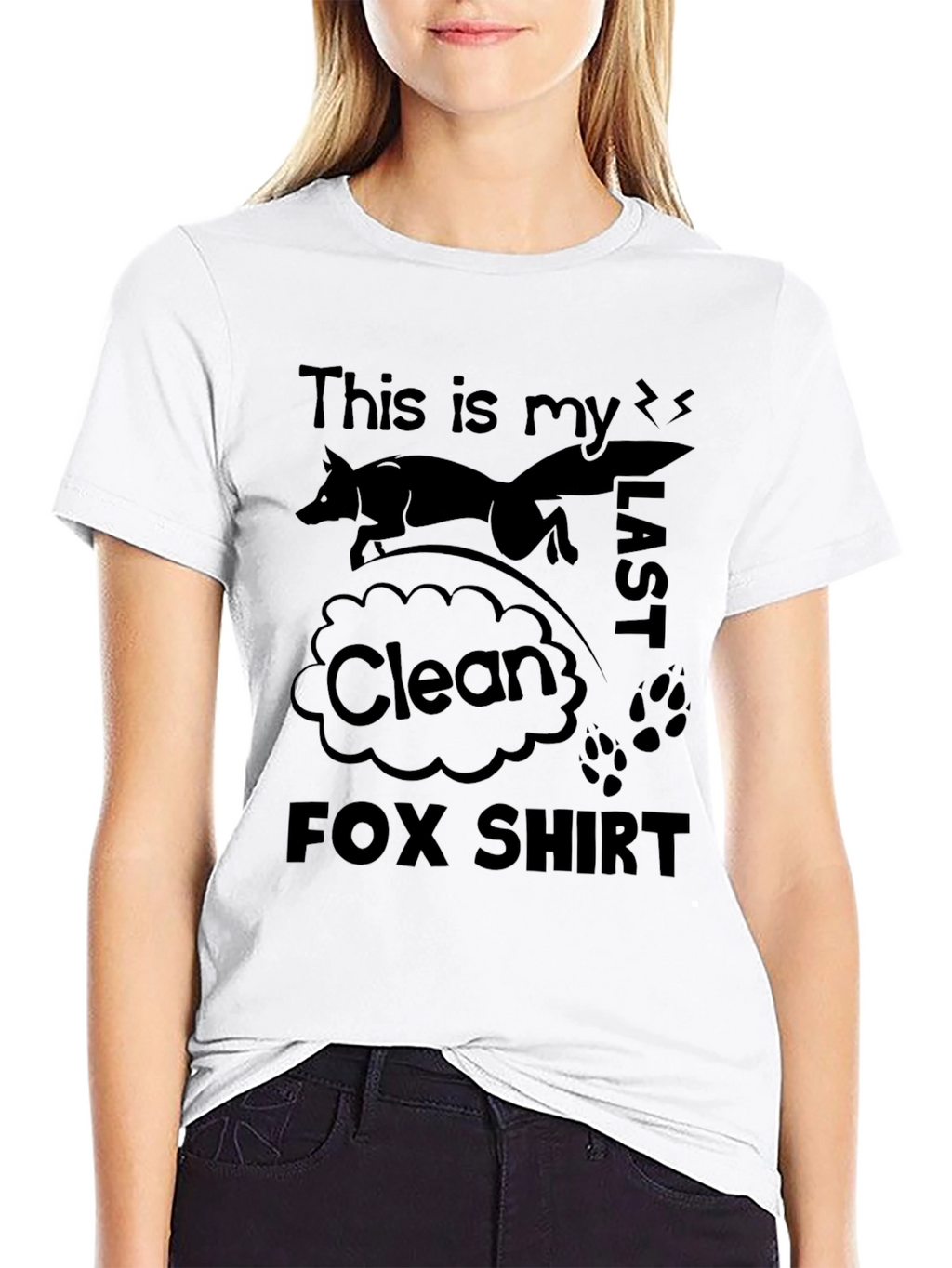 This is my LAST Clean FOX Shirt Novelty T-Shirt