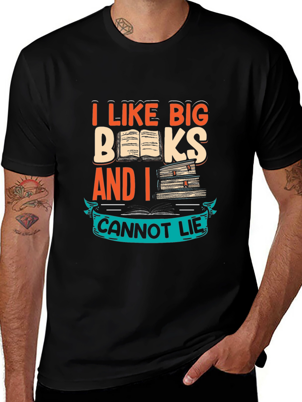 I Like Big Books T-Shirt