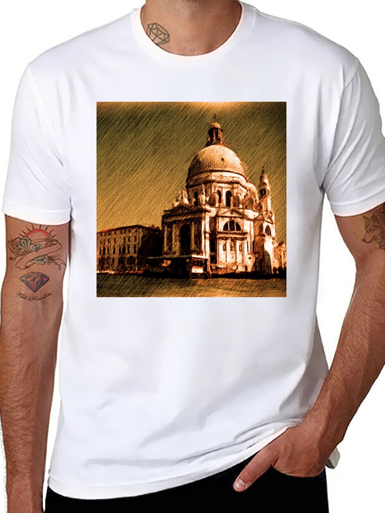 Venice Basilica Graphic T-Shirt