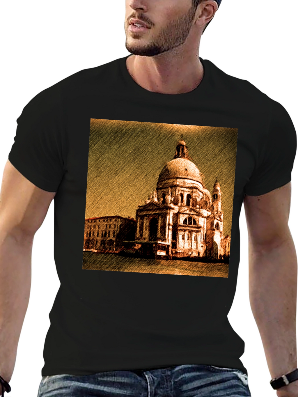 Venice Basilica Graphic T-Shirt