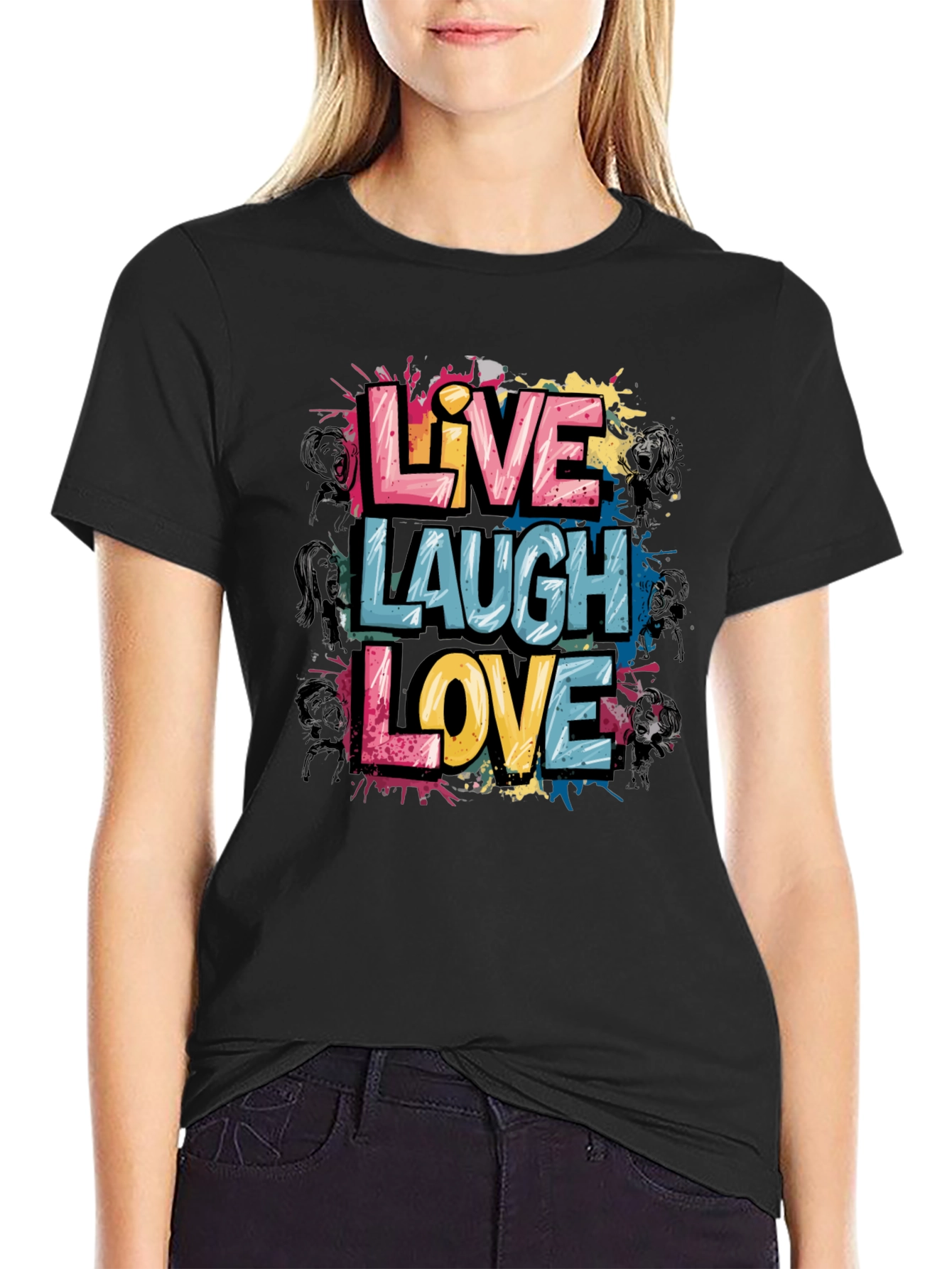 Live Laugh Love Graphic Tee