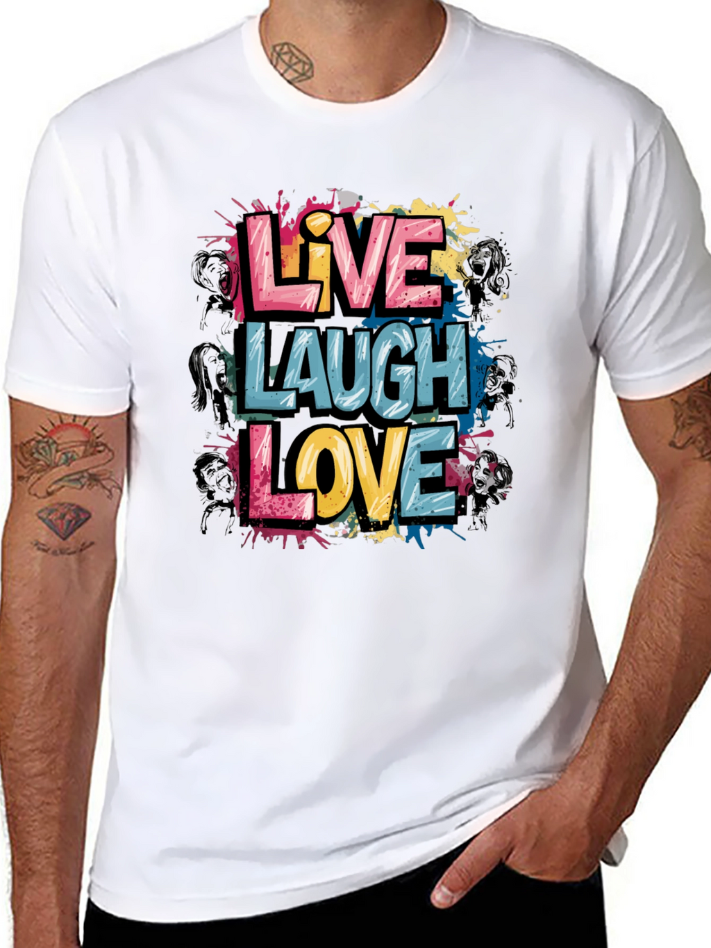 Live Laugh Love Graphic Tee
