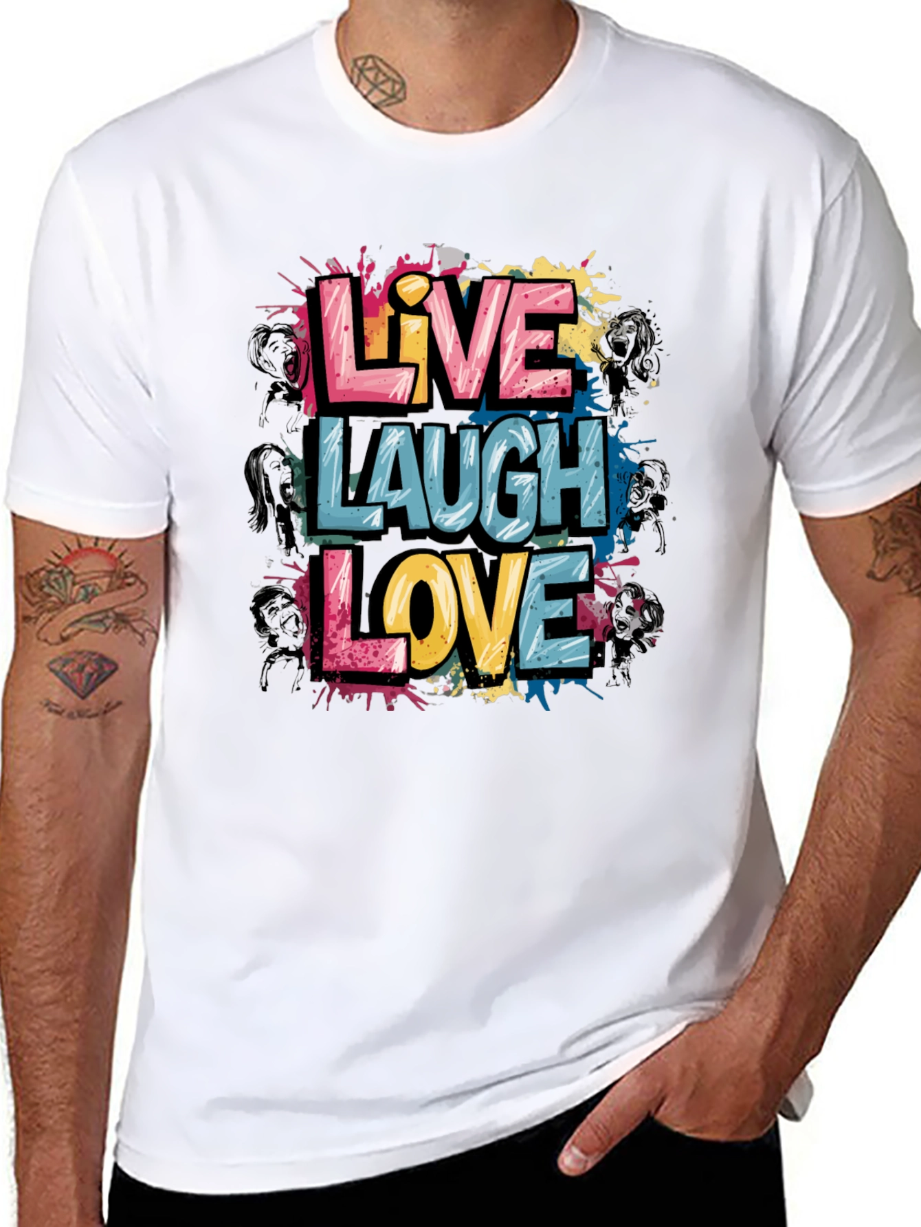Live Laugh Love Graphic Tee