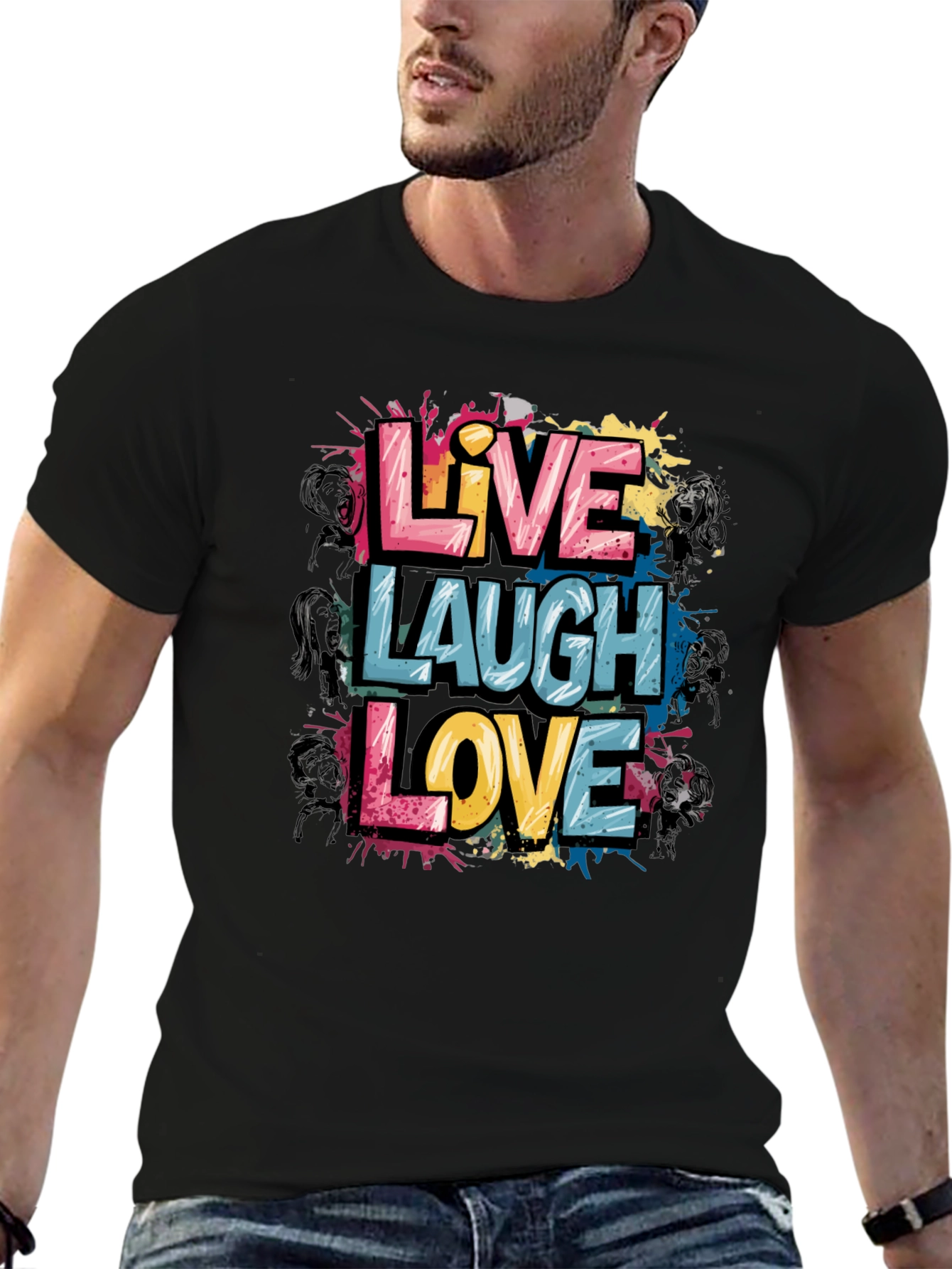 Live Laugh Love Graphic Tee