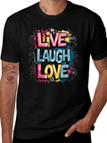 Live Laugh Love Graphic Tee