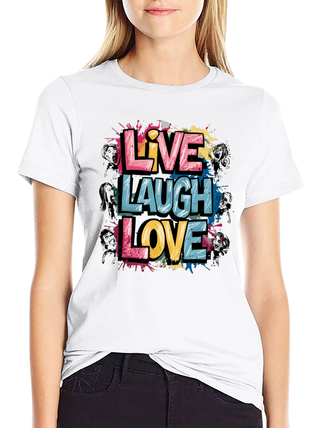 Live Laugh Love Graphic Tee