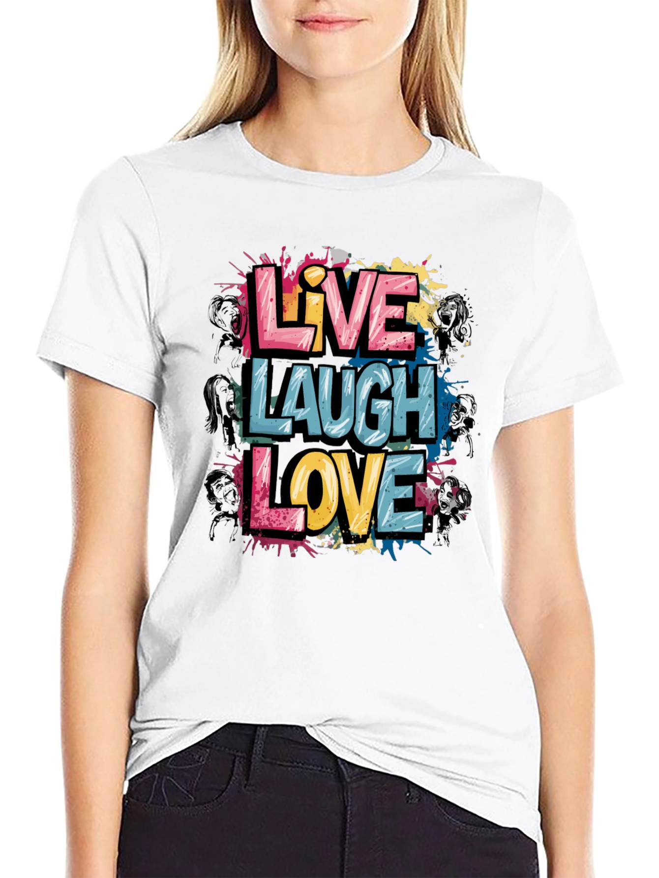 Live Laugh Love Graphic Tee