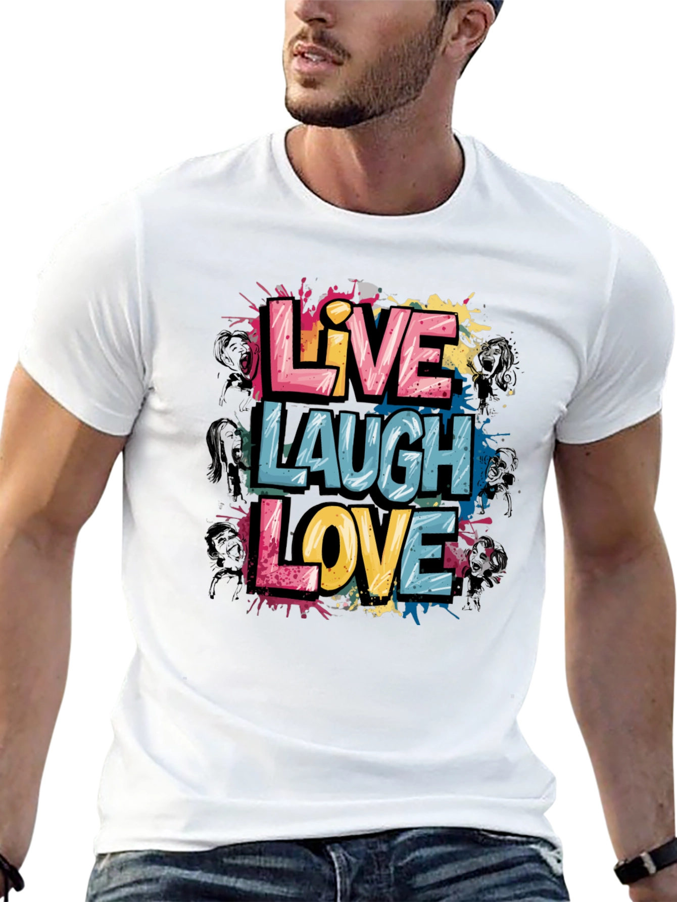Live Laugh Love Graphic Tee