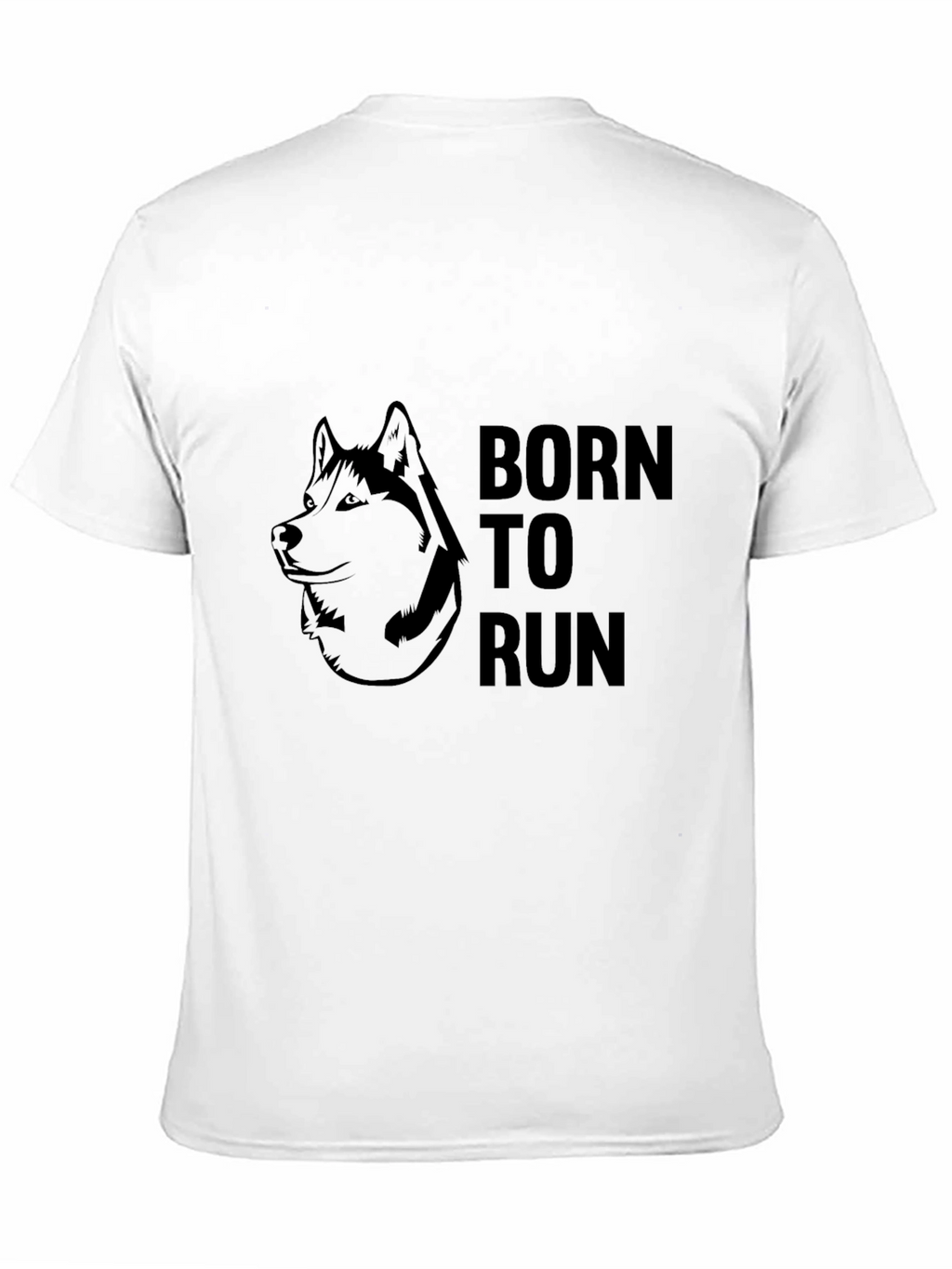Born to Run Wolf Graphic Tee