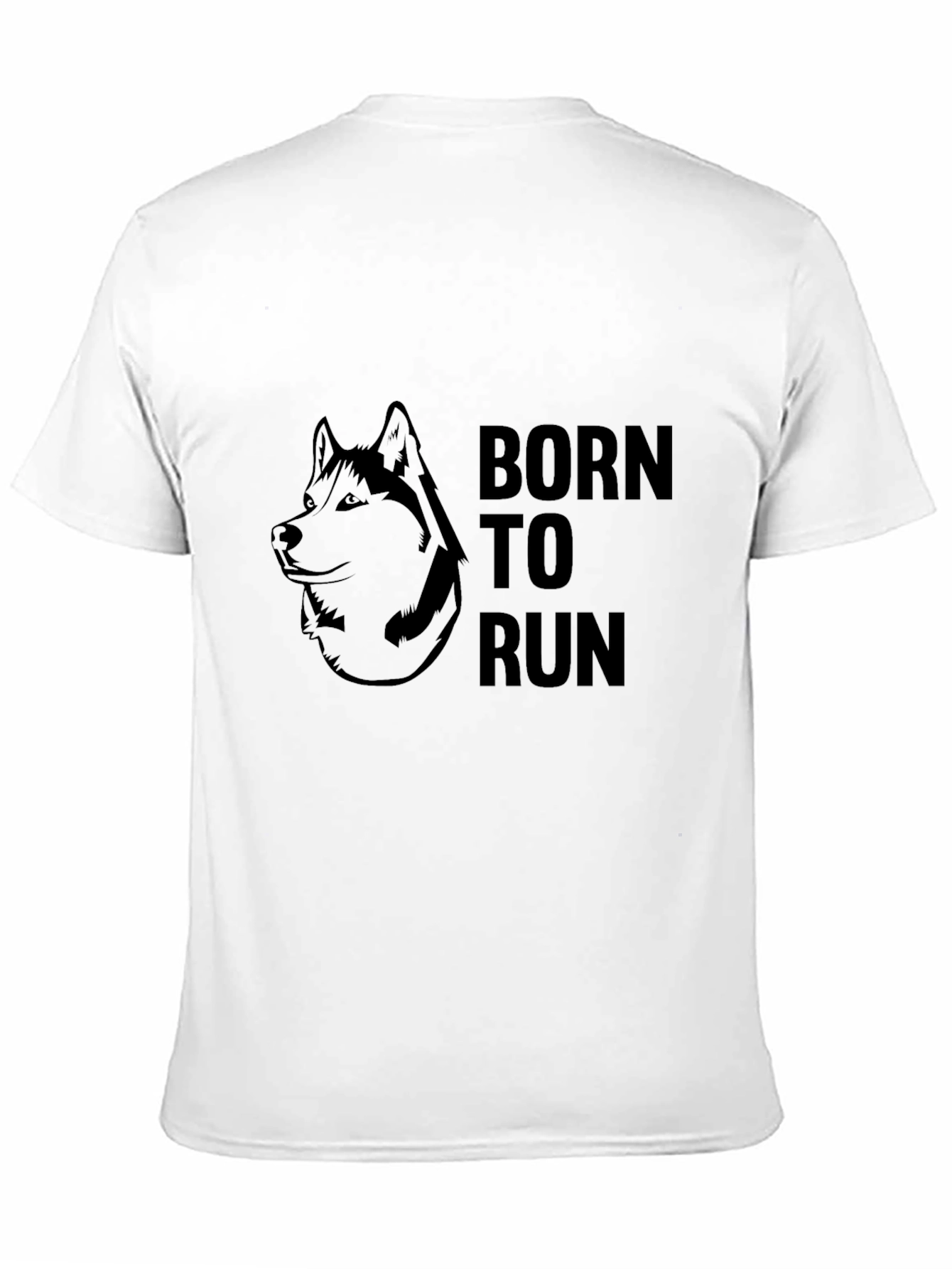 Born to Run Wolf Graphic Tee