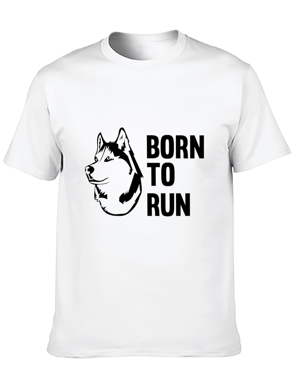 Born to Run Wolf Graphic Tee
