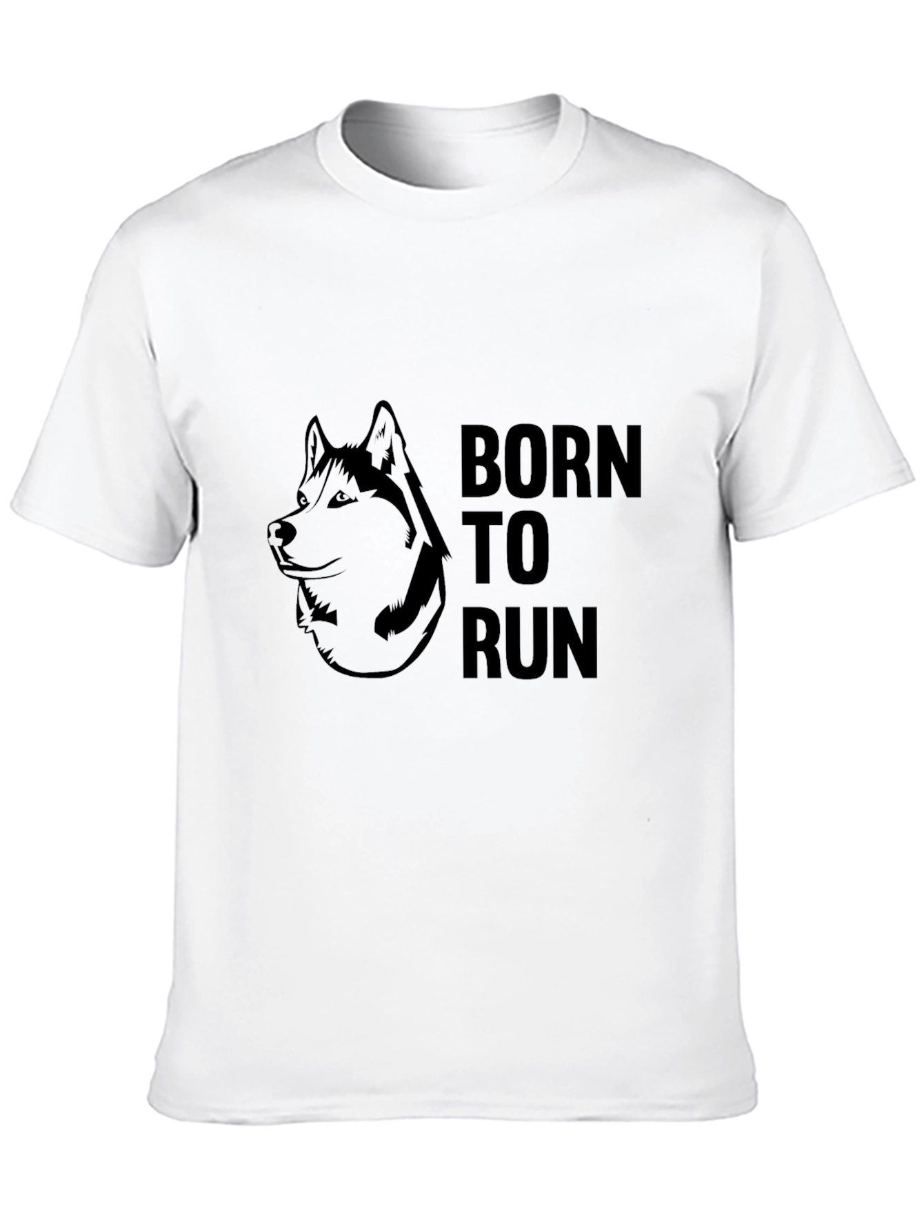Born to Run Wolf Graphic Tee