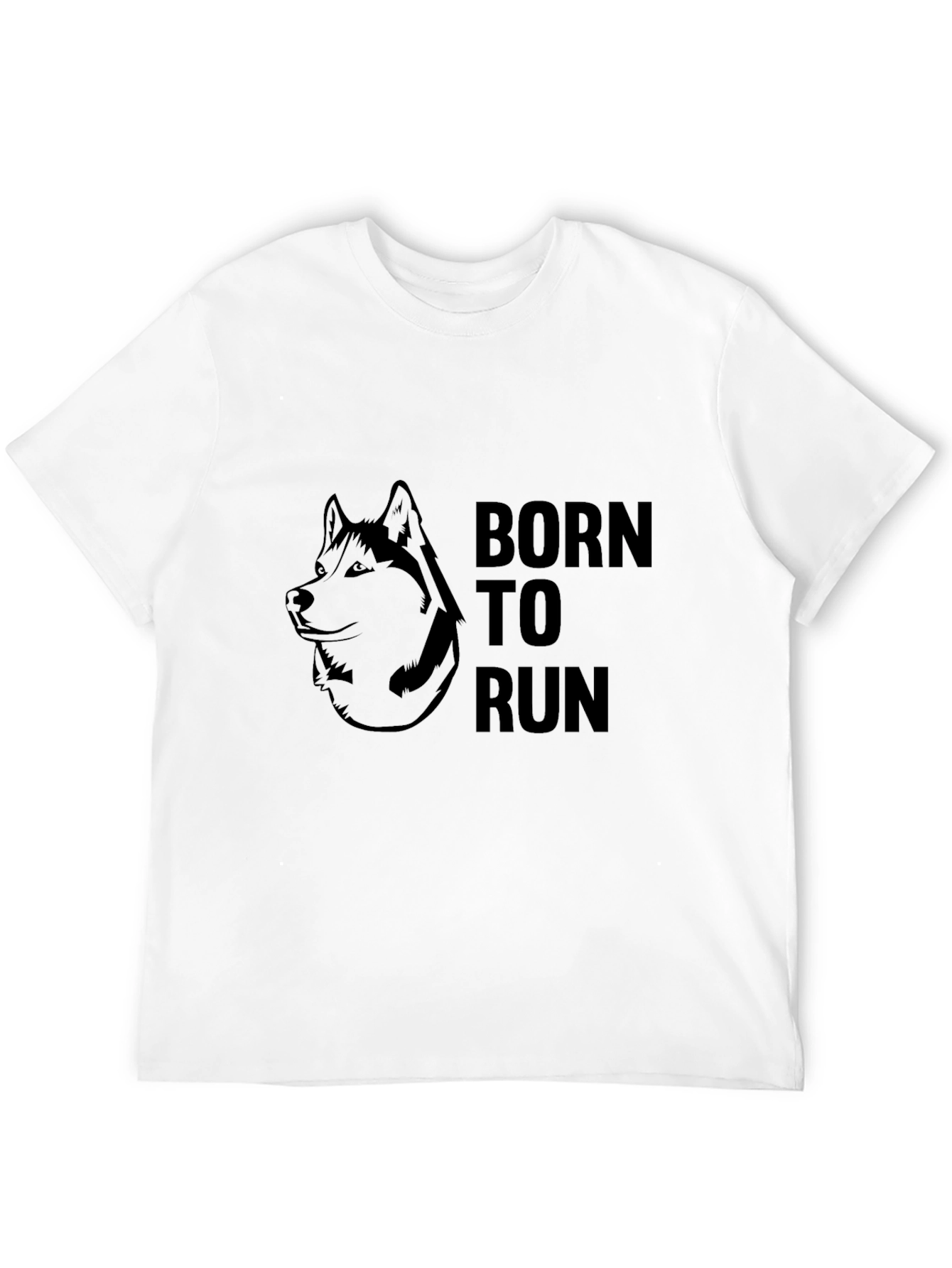 Born to Run Wolf Graphic Tee