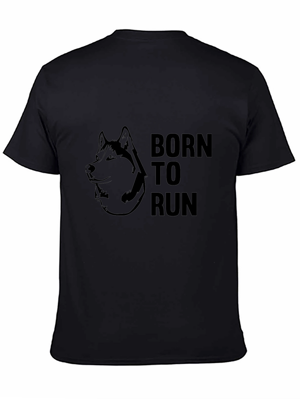 Born to Run Wolf Graphic Tee