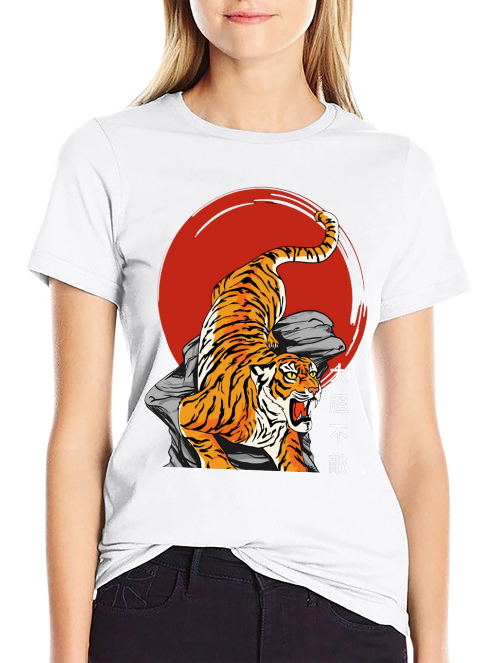 Tiger T-Shirt Japanese Style Graphic Tee